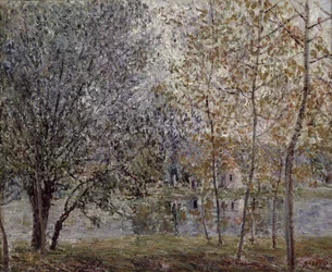 A Loing-csatorna 1892 tavaszán